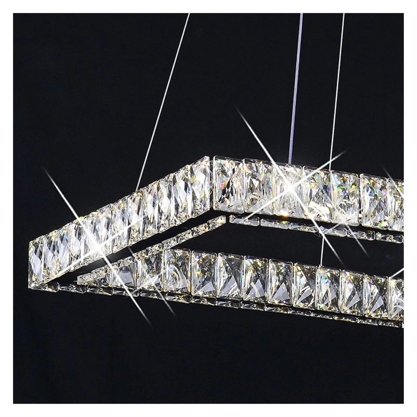 lustres de cristal modernos