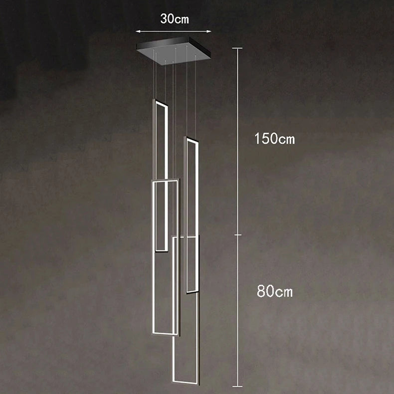 lustres para escadas
