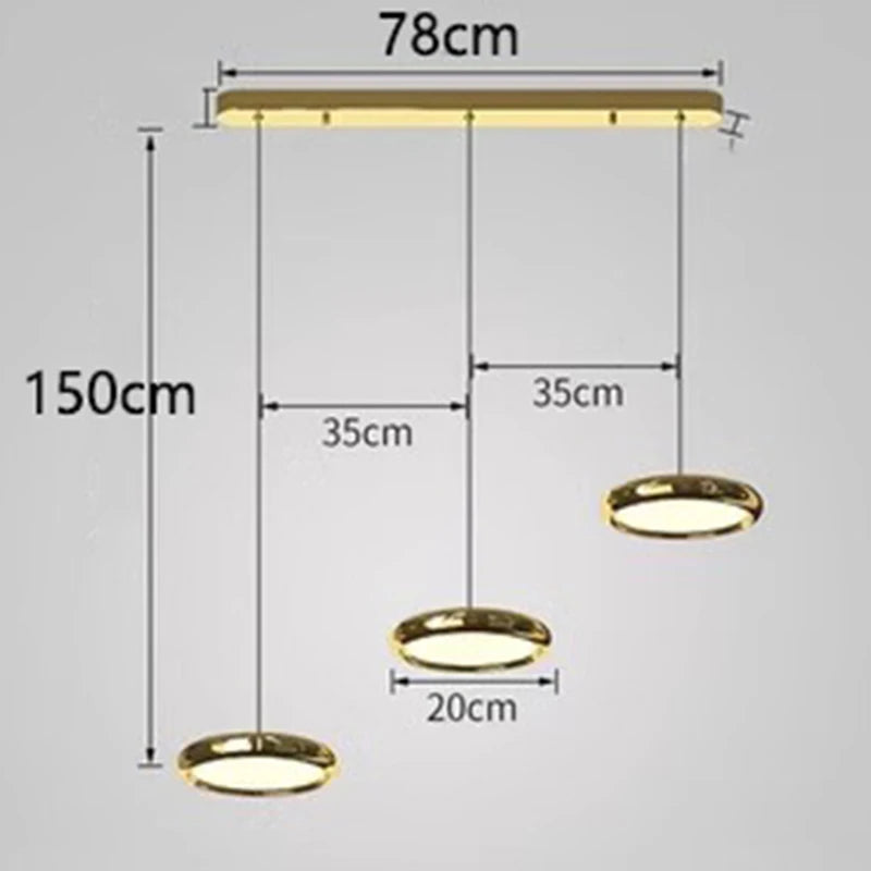 lustres para mesa de jantar