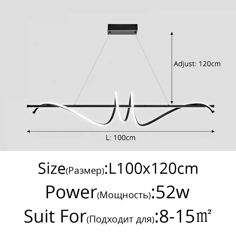 lustre moderno para sala de estar
