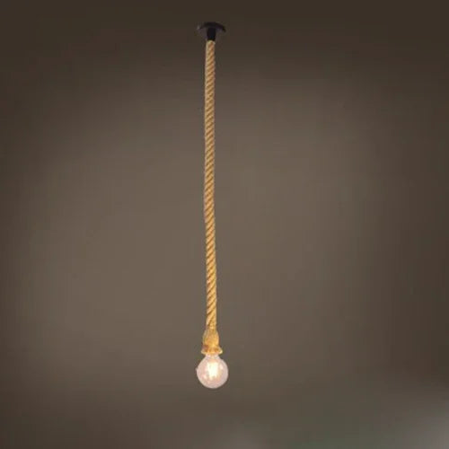 lustre de corda de sisal