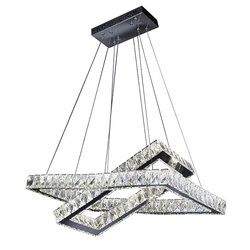 lustres de cristal modernos