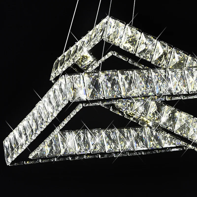 lustres de cristal modernos