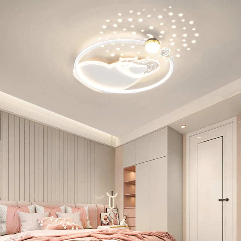 lustres para quarto juvenil feminino