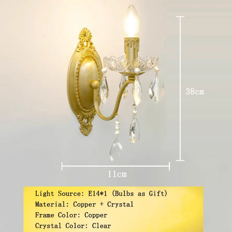 lustre igleja cristal