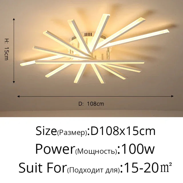 lustres para sala modernos