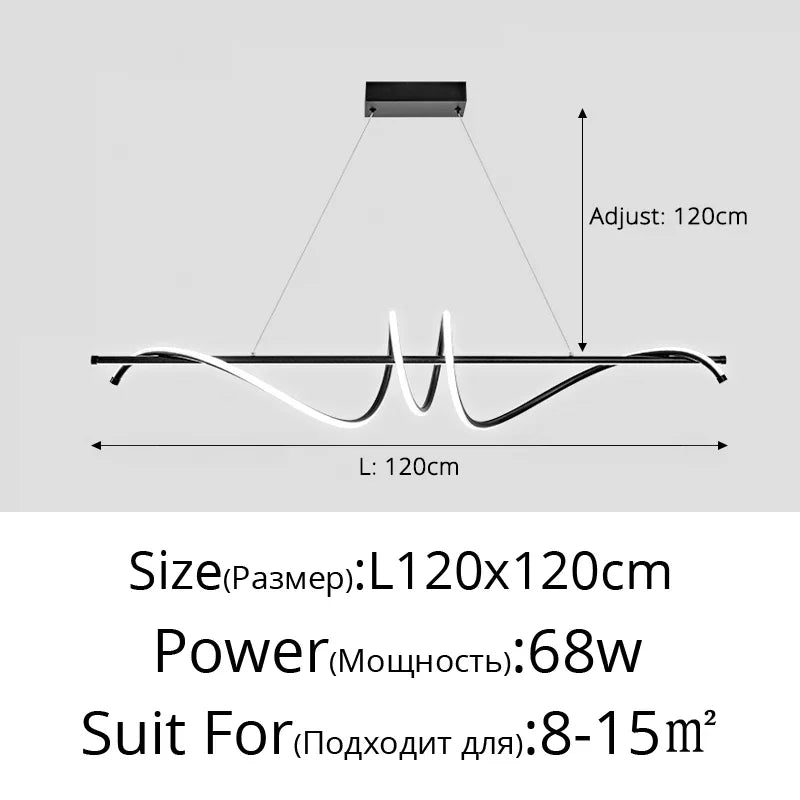 lustre moderno para sala de estar