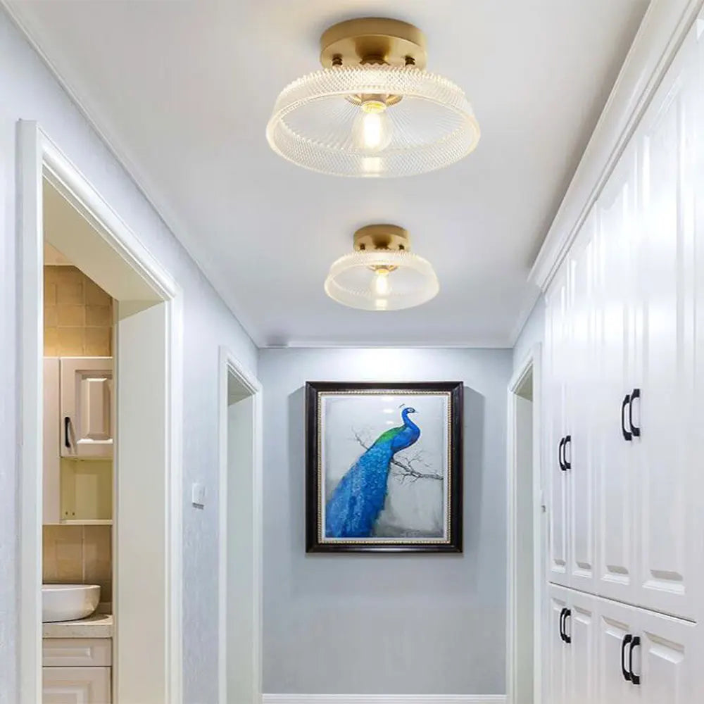 lustre para corredor interno