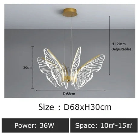 lustre borboleta infantil