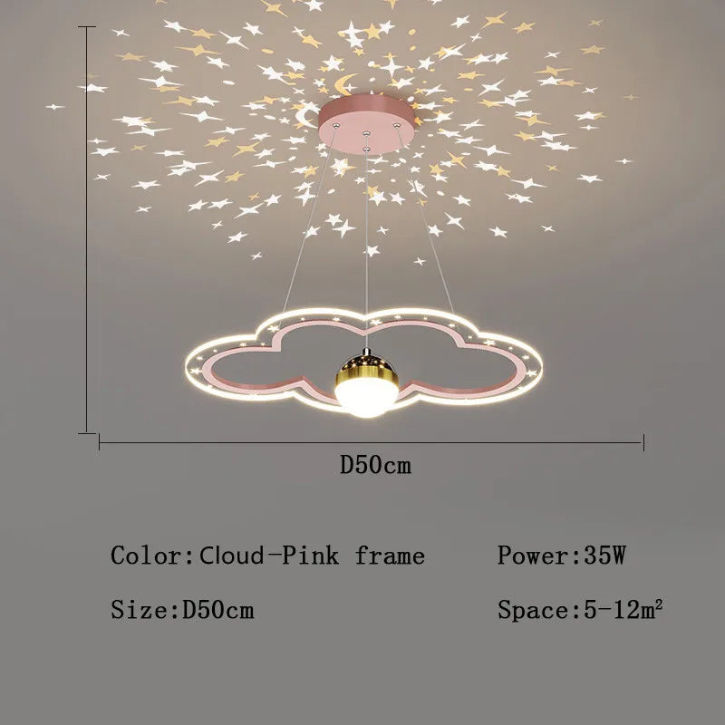 lustre quarto meninas