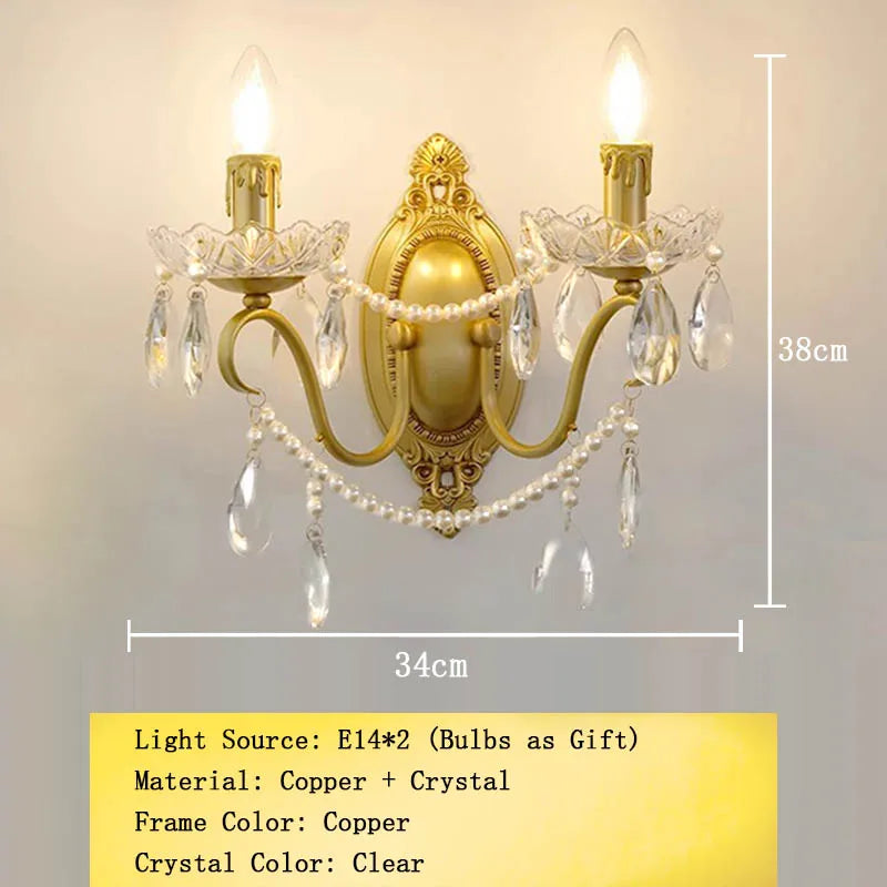 lustre igleja cristal