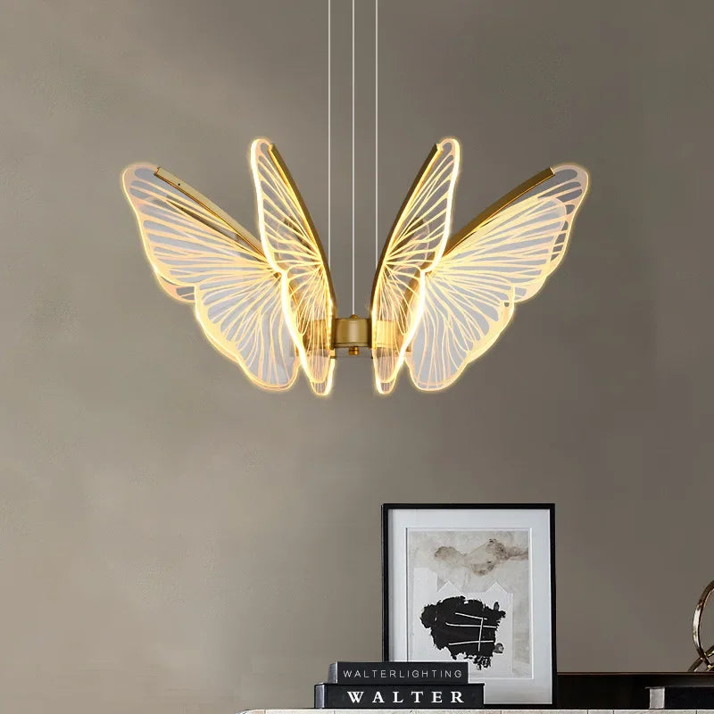 lustre borboleta infantil