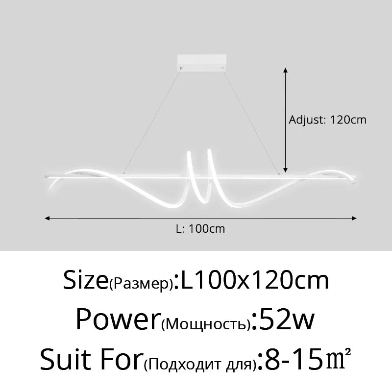 lustre moderno para sala de estar