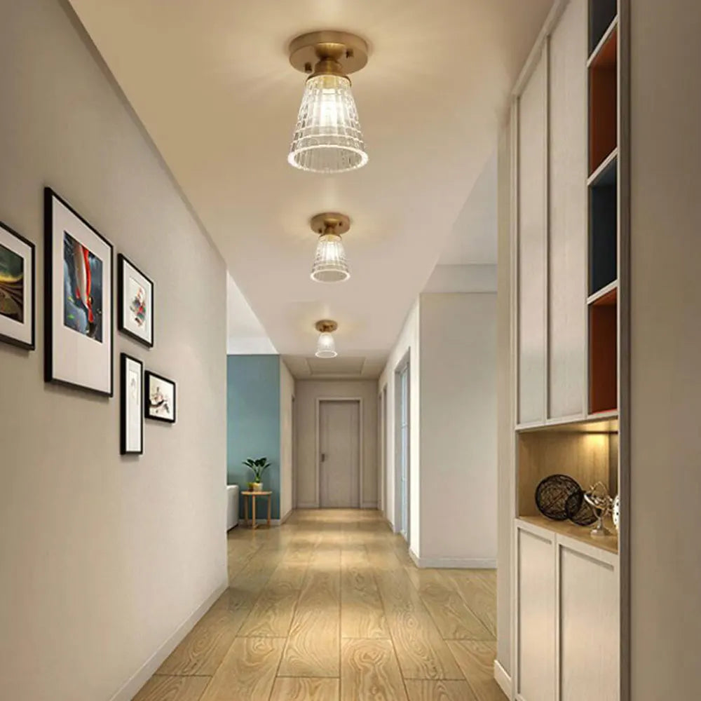 lustre para corredor interno