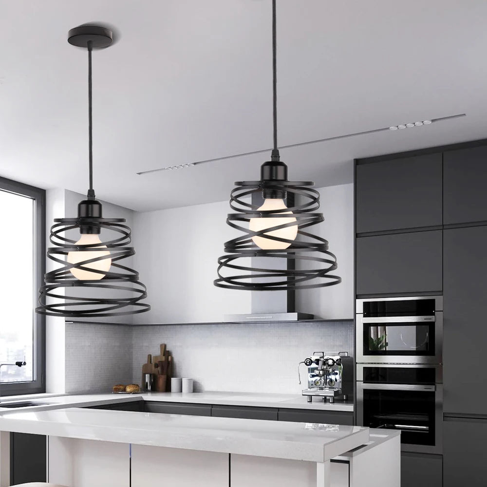 Dois lustres para sala simples