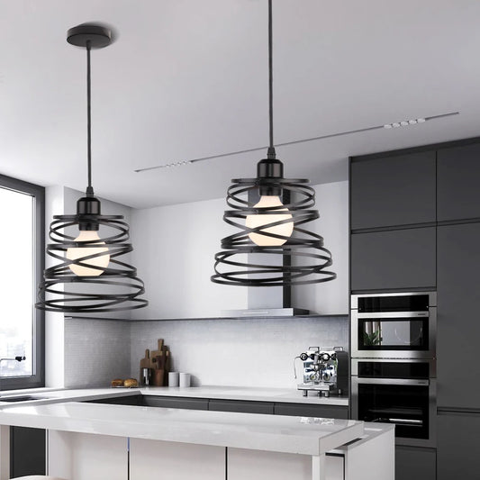 Dois lustres para sala simples