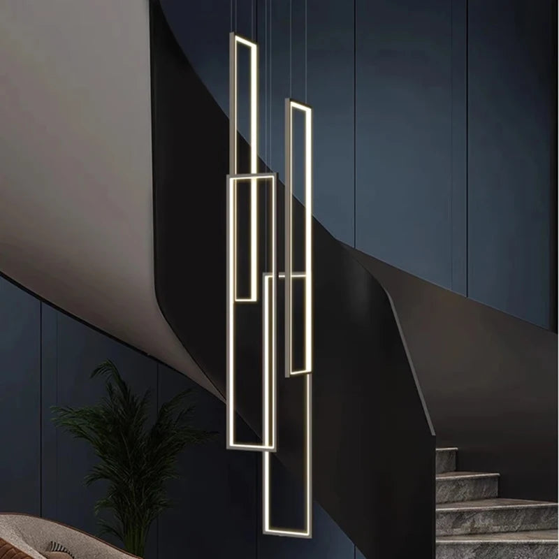 lustres para escadas