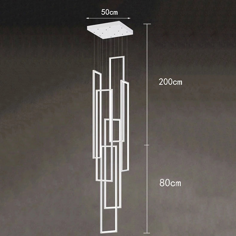 lustres para escadas