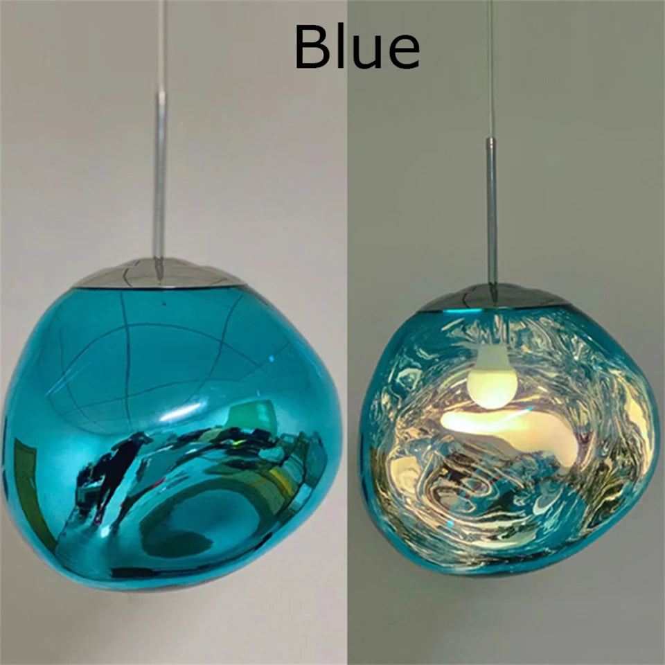 lustre azul