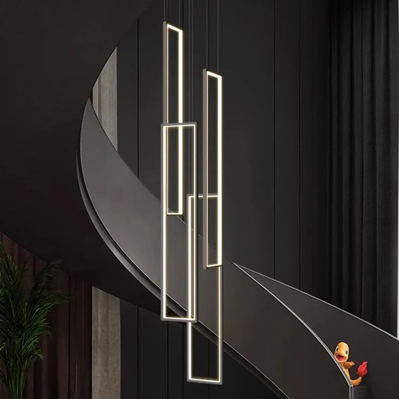 lustres para escadas