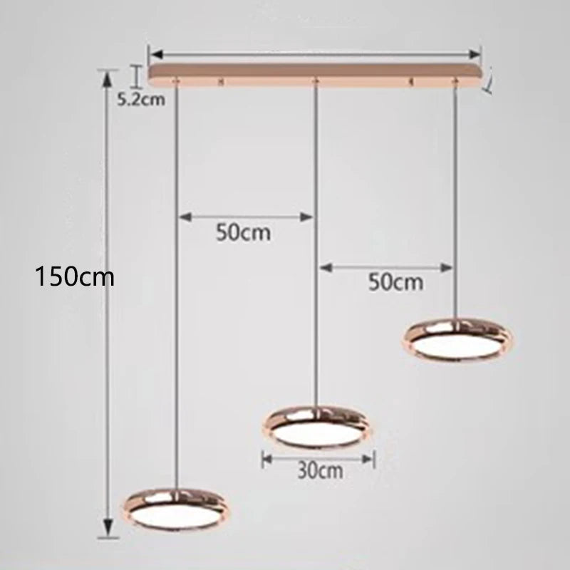 lustres para mesa de jantar