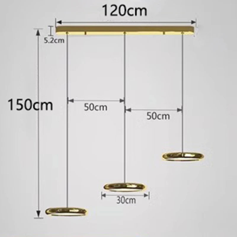 lustres para mesa de jantar