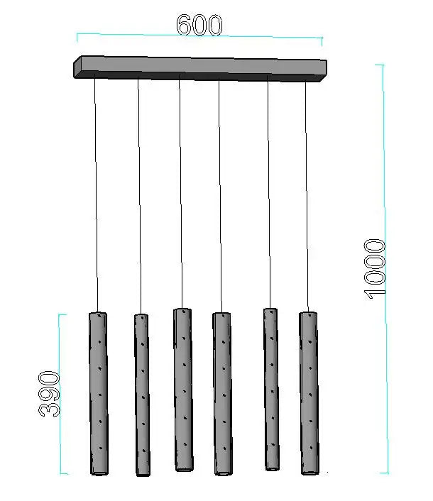 lustre para recepção de clinica