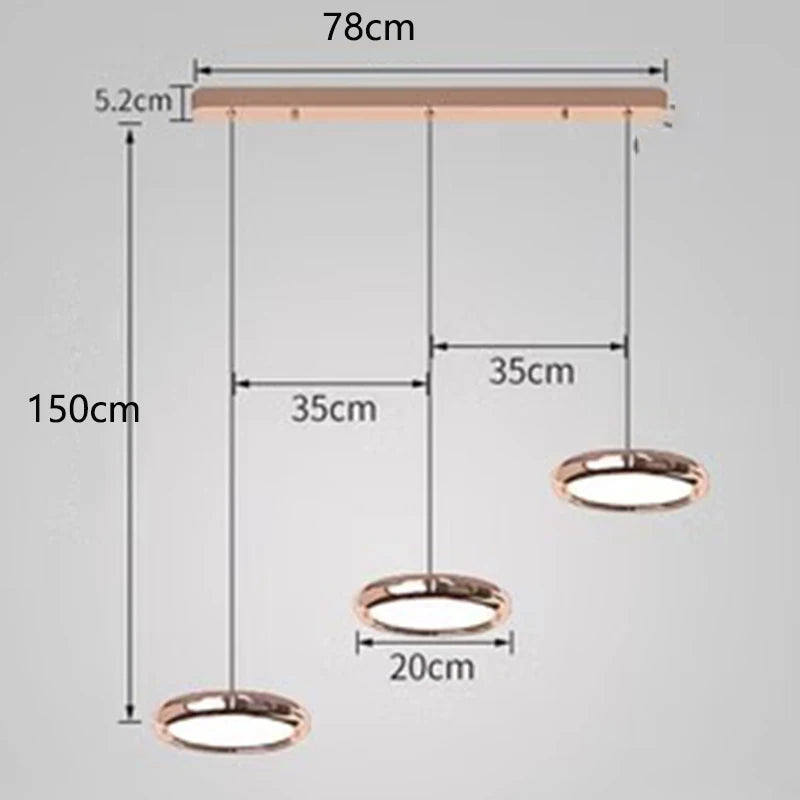 lustres para mesa de jantar