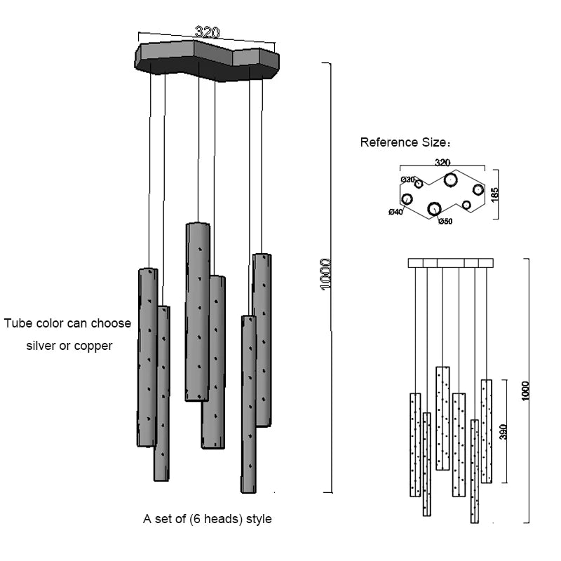 lustre para recepção de clinica