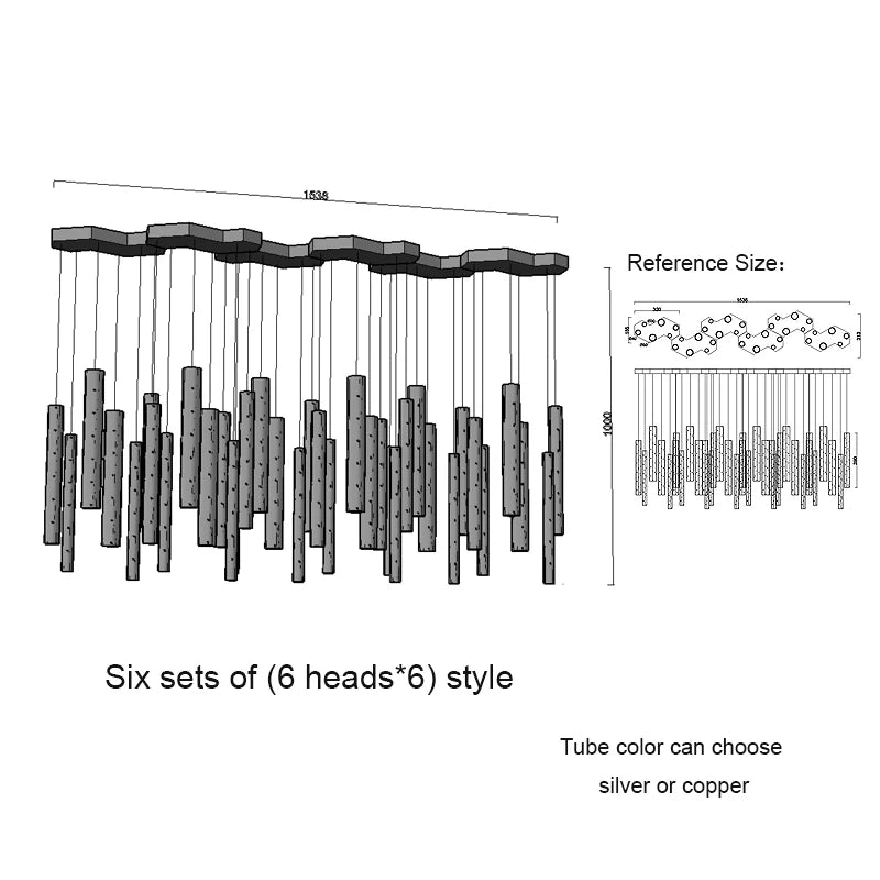 lustre para recepção de clinica