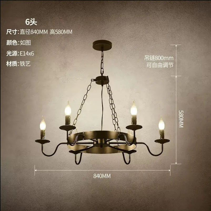 lustre roda de carroça