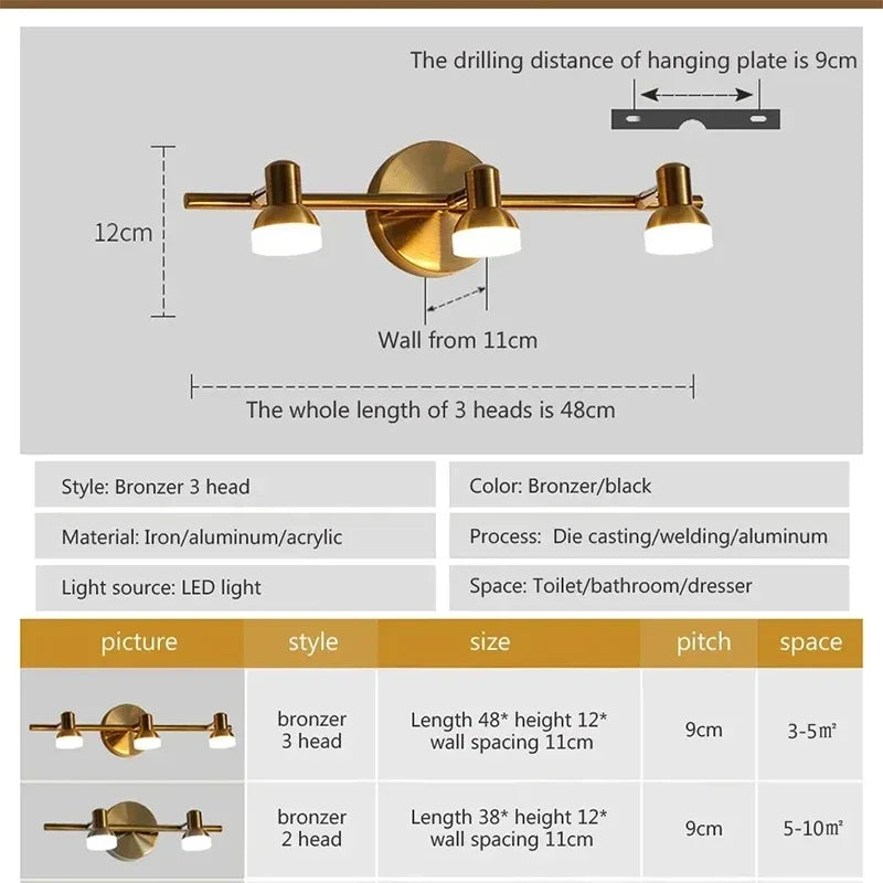 lustre para banheiro