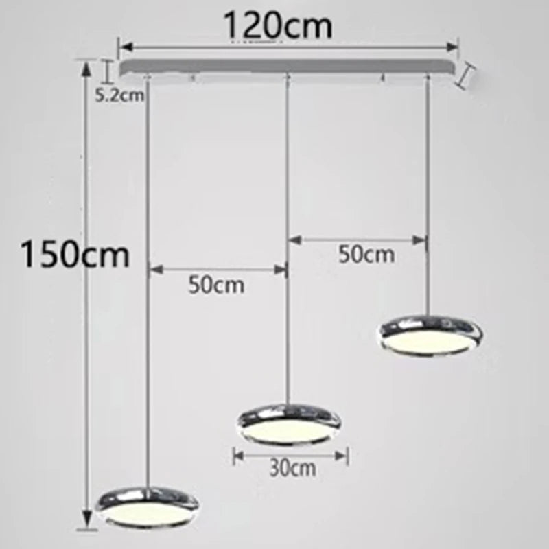 lustres para mesa de jantar