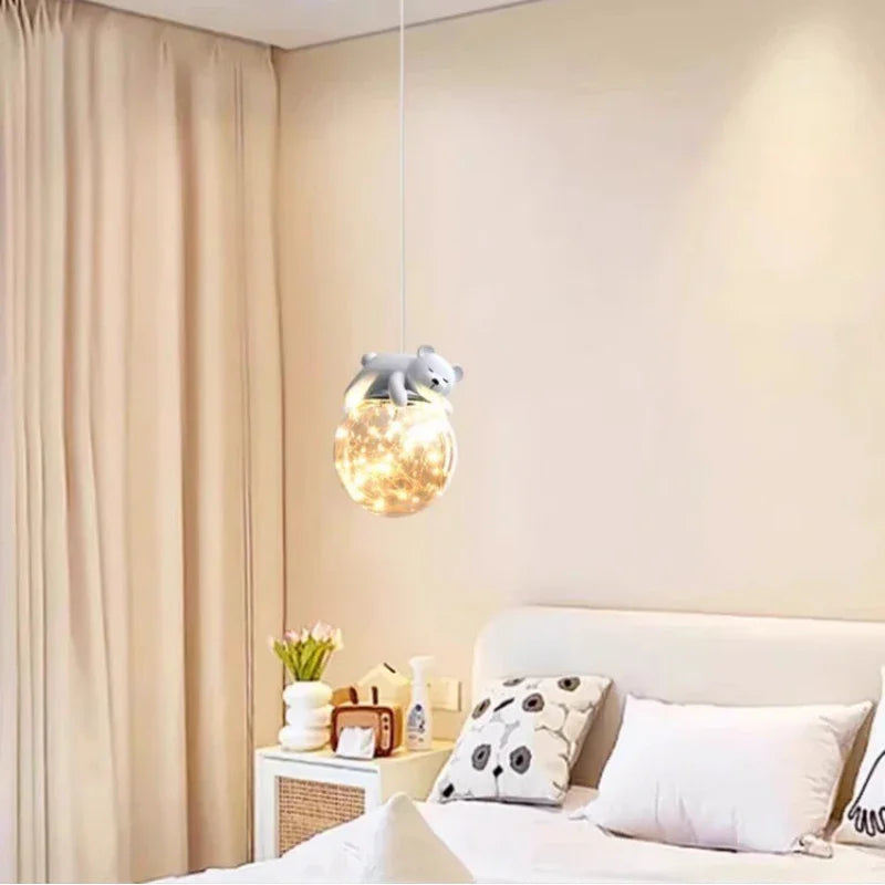 lustre para quarto bebe