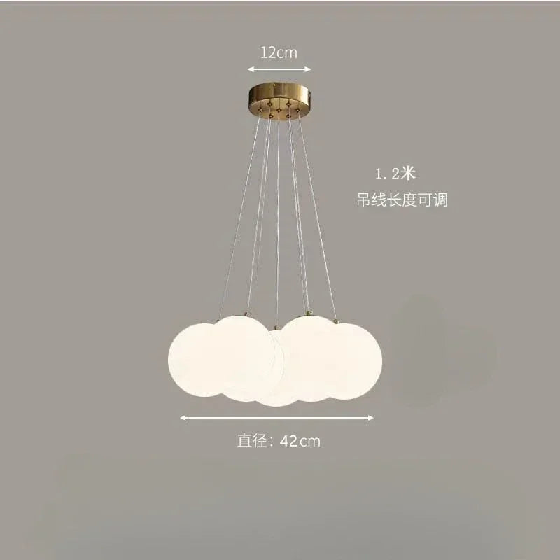 lustre de diâmetro 42cm