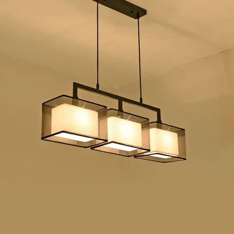 lustre para casa de praia preto