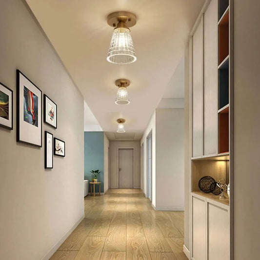 lustre para corredor interno